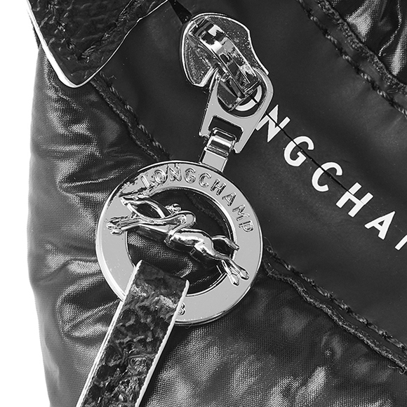 Longchamp Le Pliage Alpen TOP-HANDLE S Handbag Black - Picture 8 of 9